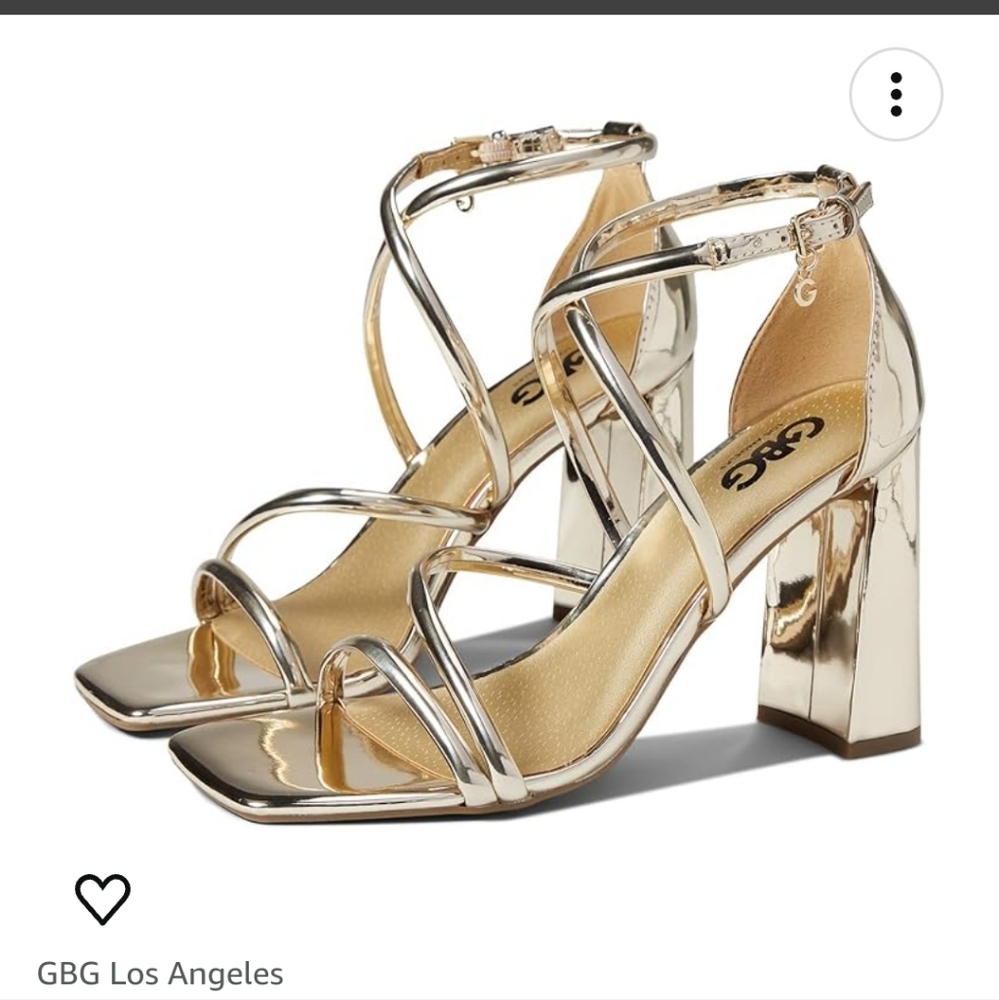 Gold heels